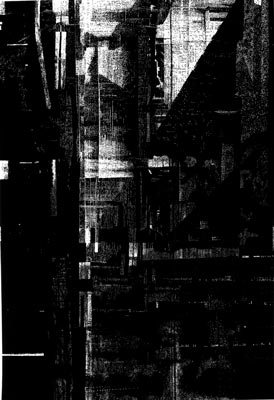 ireneusz borowski - linoryt punktowy - linocut