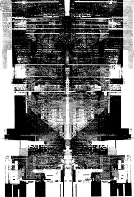 ireneusz borowski - linoryt punktowy - linocut